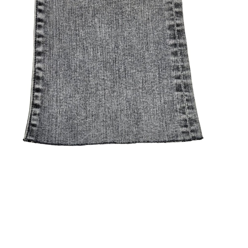 FIDELITY DENIM Juniper Crop Cropped Flare Women's Jeans Denim Surfire Grey SZ 27 - Picture 3 of 16